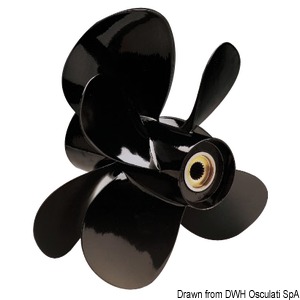 Eliche in alluminio per piedi DP 280/290 VOLVO Duo Prop tipo A